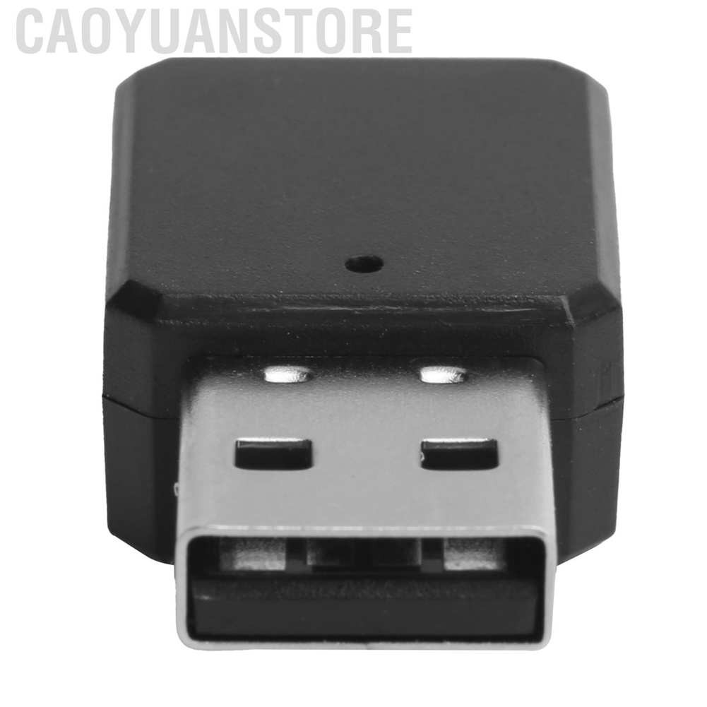 Caoyuanstore Bluetooth 5.1 USB Transmitter Adapter Wireless Audio Receiver with 3.5mm AUX Cable