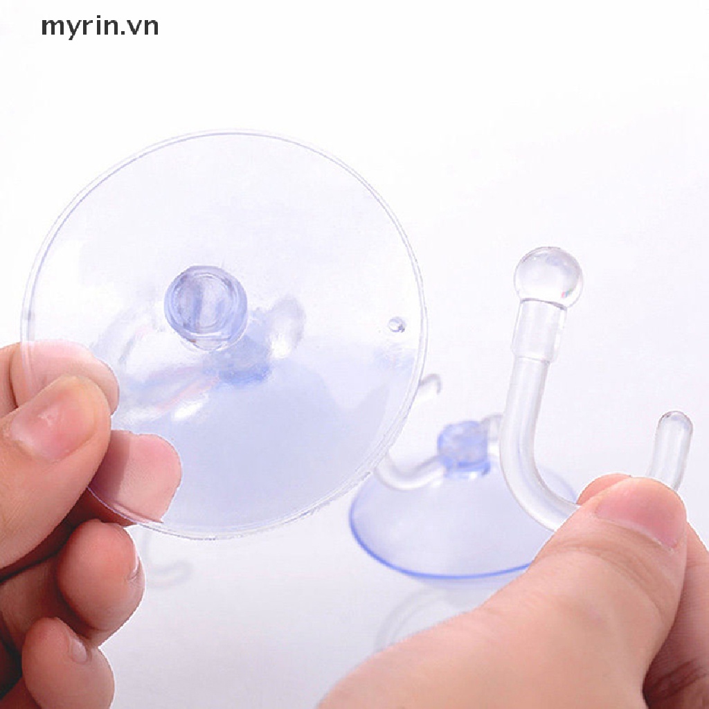 Móc Hít Tường Trong Suốt Treo Đồ Tiện Dụng