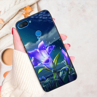 ốp Oppo in hình Hoa nghệ thuật cho máy OPPO A1K-A3S-A5S-A7-F9-A12