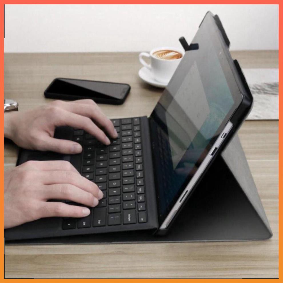 COMBO Bao Da, Túi Da Kèm Kèm Ví đựng Phụ Kiện cho Surface Pro 4, 5, 6, 7 - Taikesen