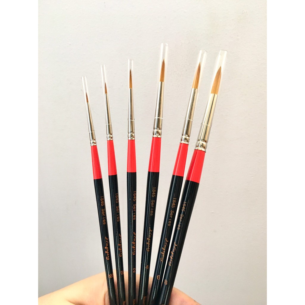 [Hỏa Tốc HCM] Cọ Vẽ Màu Nước Happy Round - 1845 Series