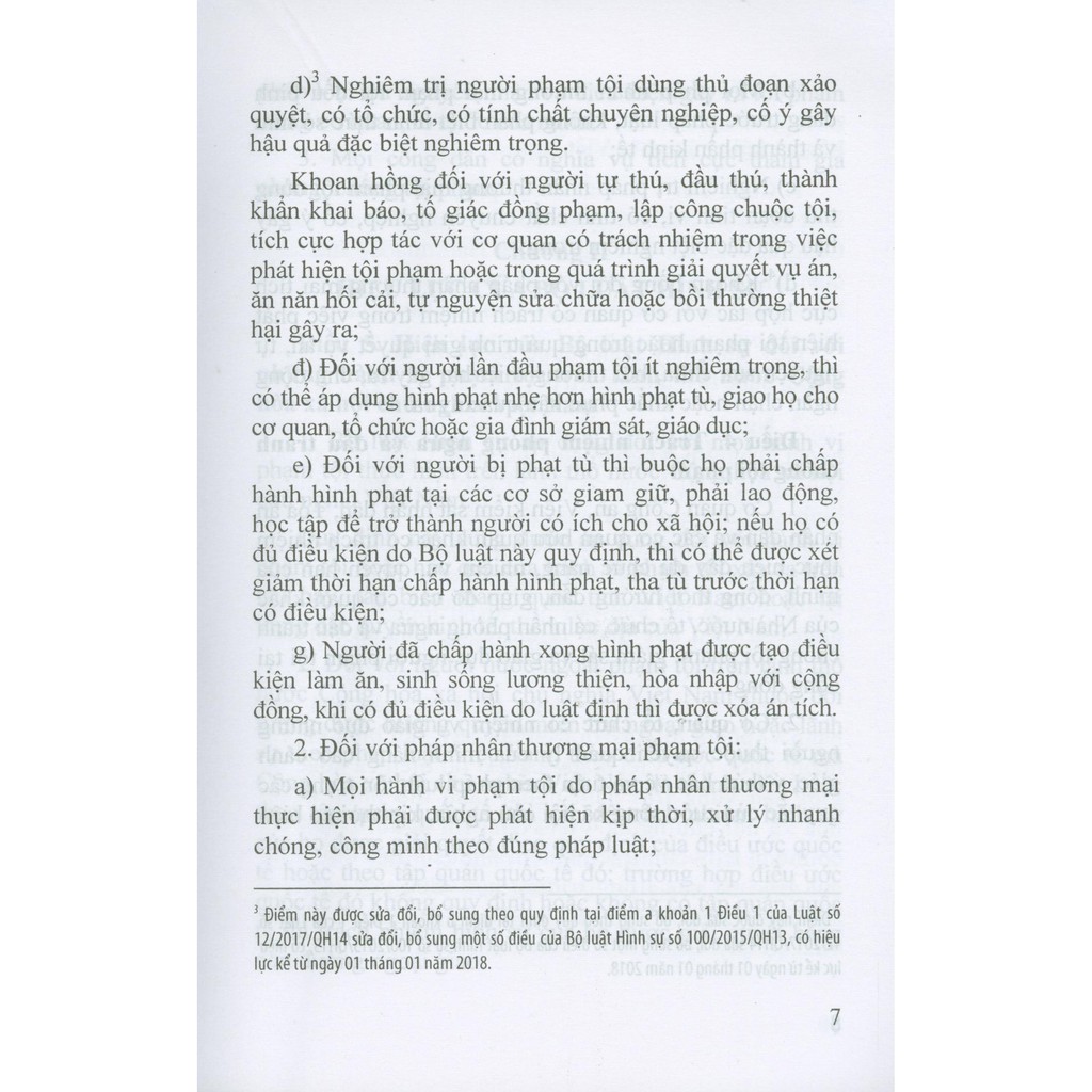 Sách - Bộ Luật Hình Sự Năm 2015 Sửa Đổi, Bổ Sung Năm 2017 | BigBuy360 - bigbuy360.vn