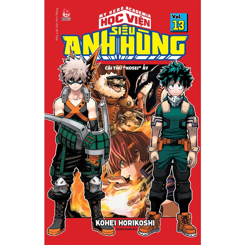 Sách My Hero Academia - Học Viện Siêu Anh Hùng - Tập 13: Cái Thứ “Kosei” Ấy (Tái Bản 2022)