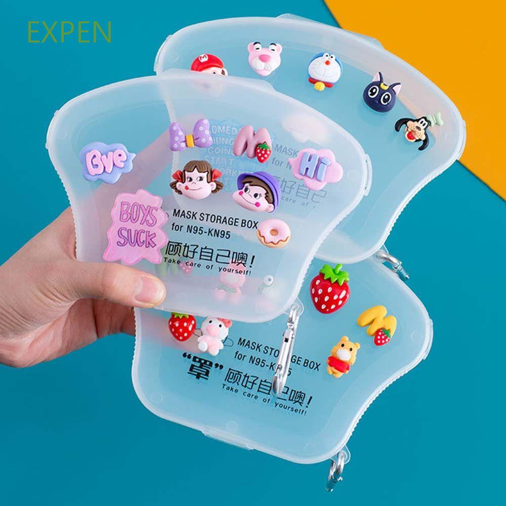 Hộp đựng khẩu trang bảo vệ chống bẩn thiết kế đáng yêu tiện lợi