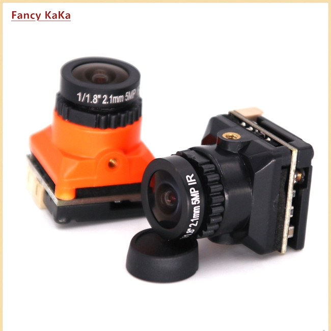 Camera mini 1/3 CMOS 1500TVL 2.1mm ống kính PAL/NTSC có OSD cho drone đua RC FPV