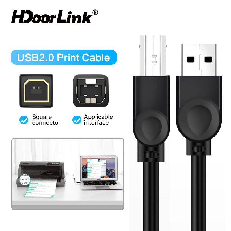 HdoorLink Dây Cáp Usb 2.0 1m 3m Cho Máy In Canon Epson