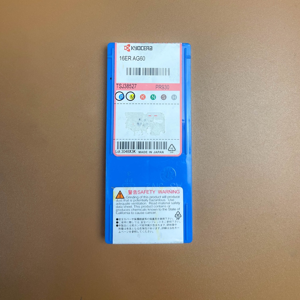 Mảnh chíp tiện ren ngoài KYOCERA 16ERAG60