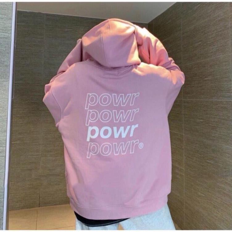 Áo khoác nữ fomr rộng Hàn Quốc, áo hoodie nữ form rộng có dây kéo đi học powr | BigBuy360 - bigbuy360.vn