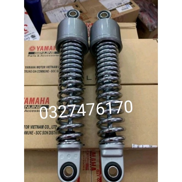 Cặp phuộc, giảm sóc sau xe Jupiter màu bạc zin hãng