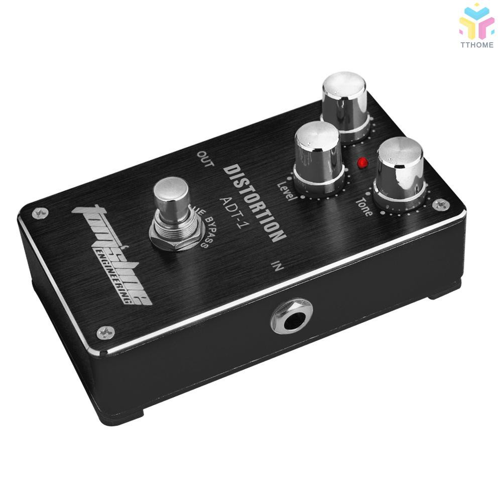 T&T Aroma ADT-1 Distortion Electric Guitar Effect Pedal Aluminum Alloy Housing True Bypass