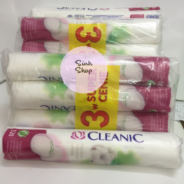 Bông tẩy trang cotton pads nội địa balan