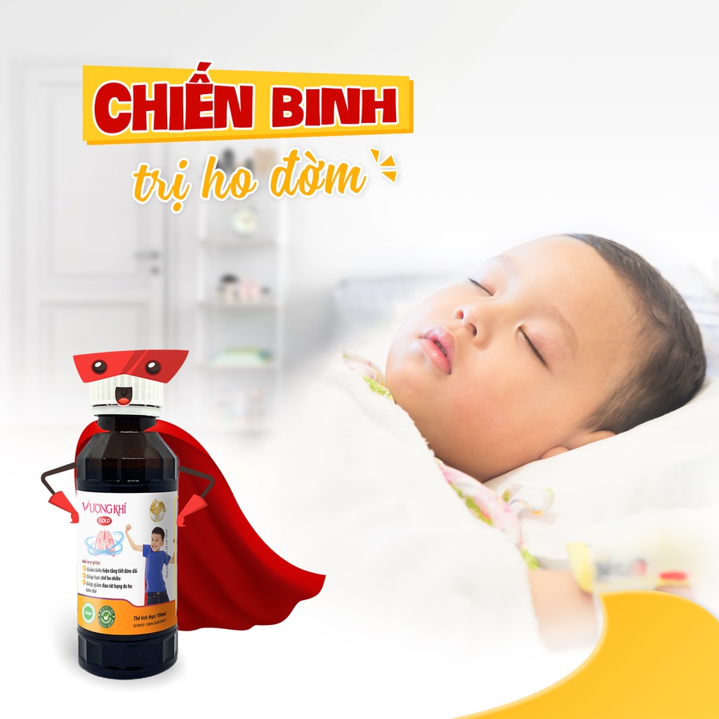 Cao lỏng vượng khí gold Siro ho cho bé Giúp bổ phế giảm ho loãng đờm làm ấm hô hấp giảm đau rát họng Hộp 18 túi