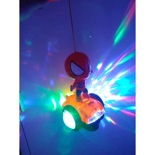Đèn lồng siêu nhân Spiderman chạy bằng pin cho bé