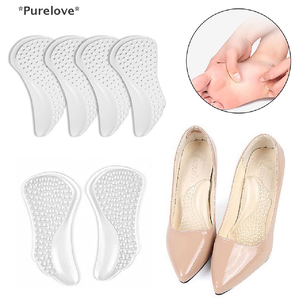 1 Cặp Đế Lót Giày Cao Gót Hỗ Trợ Chỉnh Hình Tiện Lợi