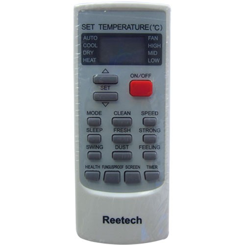 Điều khiển remote điều hòa reetech phím đỏ