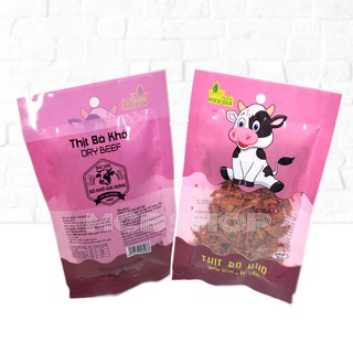 Combo 10 gói thịt bò khô 30g - HUU GIA FOODS - Có giấy VSATTP