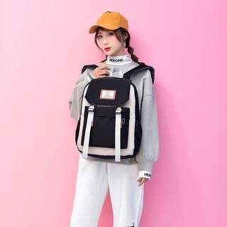 Balo Nữ Ulzzang Phong Cách Hàn Quốc Hot NEVA1260. các màu; xanh, hồng, đen