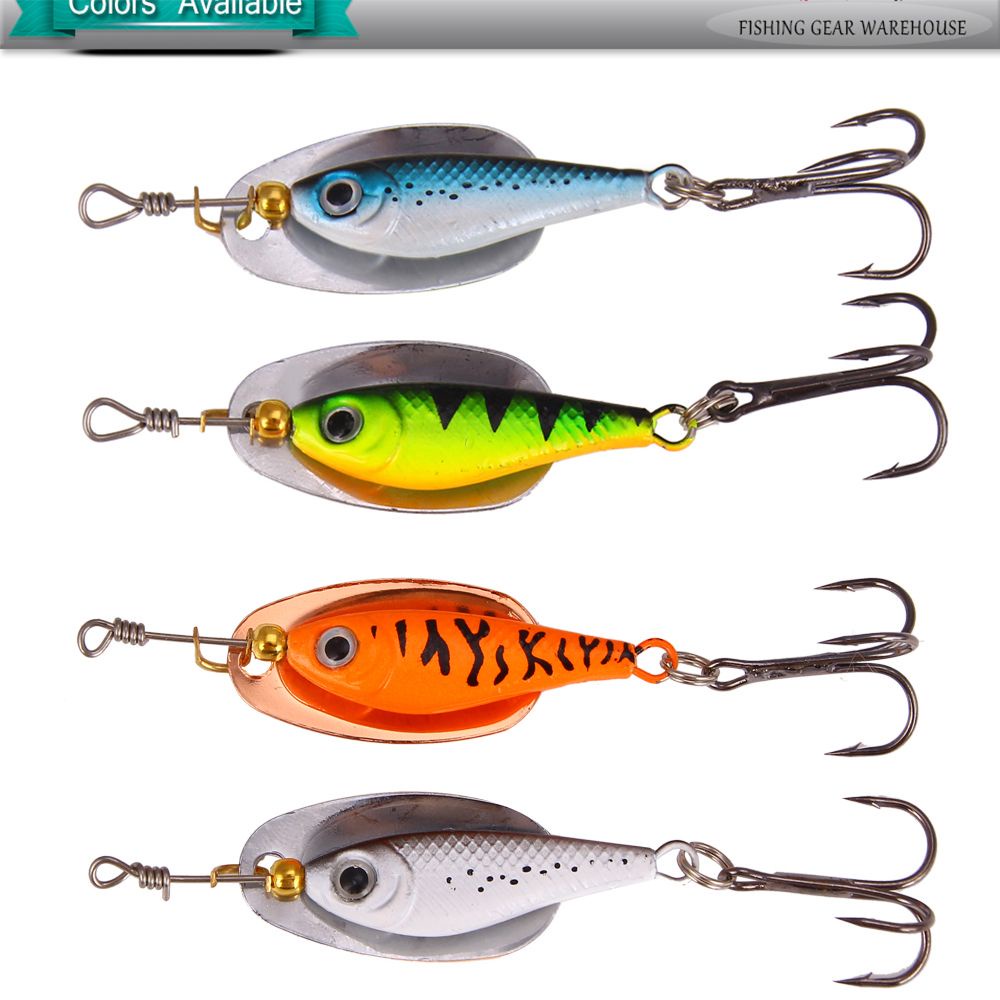 Mồi Câu Cá Giả Bằng Kim Loại Cứng 11g 15g 20g Có Móc Xoay