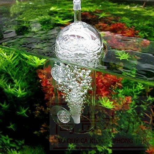 Cốc Sủi Oxy Thuỷ Tinh Chống Văng Nước - Sủi oxi Cho Bể Cá