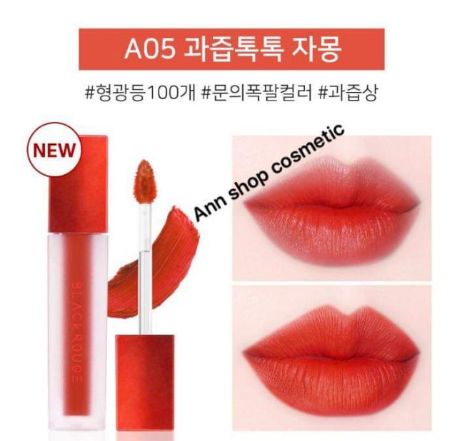 (Sẵn 5 version) Son kem Black Rouge Airfit Velvet( Full Version)