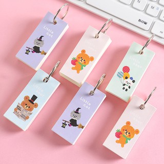Cuốn sổ nhỏ với vòng sắt cho học sinh viết ghi chú
