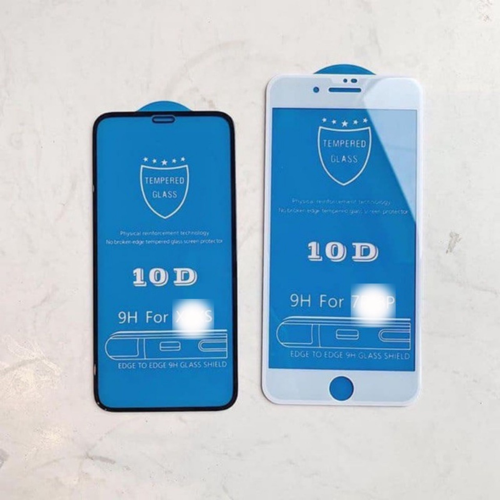 Cường Lực Full màn 10D IP5/6/6s/6P/6sPl/7/8/7Pl/8Plus/X/Xs/XsMax/ip11/ip11 pro max