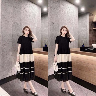 VÁY BẦU THIẾT KẾ DÁNG DÀI CHẤT COTTON