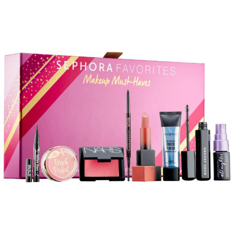 Tách set đồ trang điểm tổng hợp Sephora favorites (phấn phủ, kẻ mày)