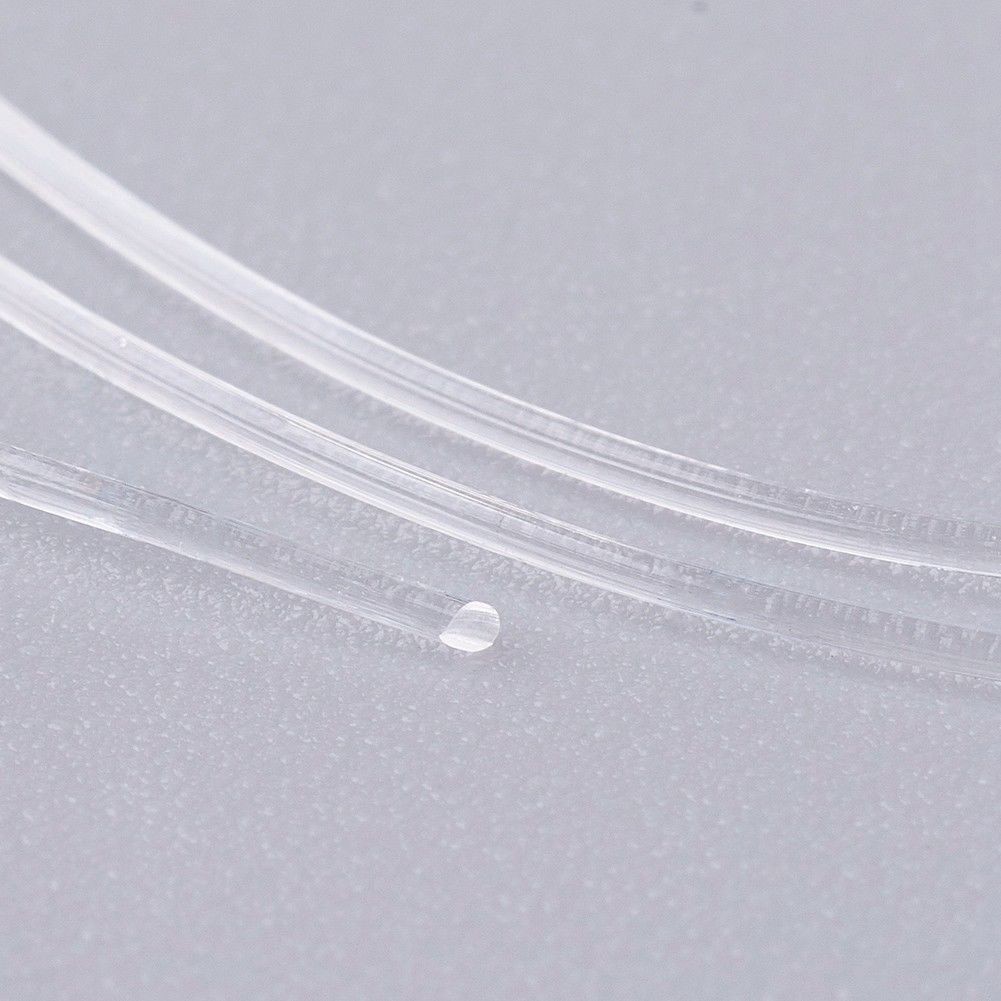 1 Cuộn Dây Cước Co Giãn Dày 0.6mm Dài 100m