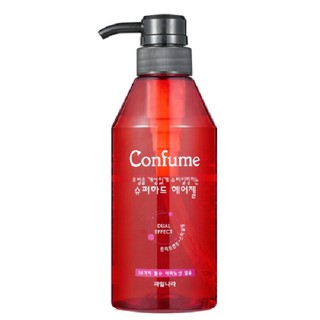 Gel vuốt và dưỡng tóc  siêu cứng tạo kiểu giữ nếp tóc Confume super hard hair gel 400ml( Hàng chính hãng)