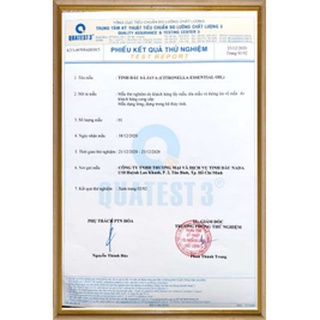 Tinh dầu sả  nguyên chất Nada