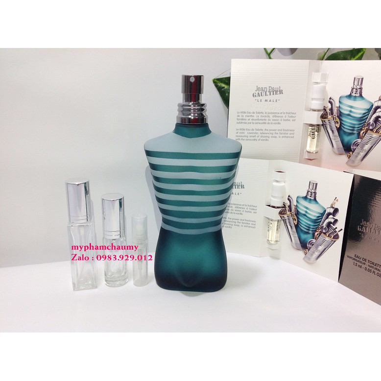 [Mẫu thử] Nước hoa Jean Paul Gaultier Le Male 2,5,10ml