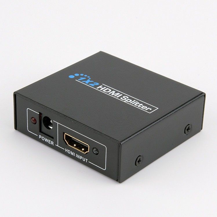 Bộ chia HDMI 1 ra 2 – HDMI Splitter 1x2_Bộ chia HDMI Switch 1 ra 2 Full HD 1080 đen