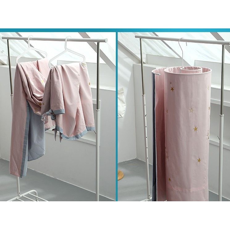 Móc phơi chăn hình tròn bằng inox 304 không rỉ tiện lợi dang xoắn, móc treo chăn mền chịu lực cao