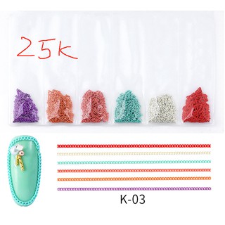 xích trang trí móng nail
