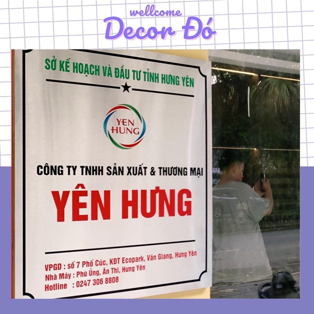 Biển Hiệu Công Ty Inox Gương, Inox Xước Cao Cấp , Sang Trọng, Bền Đẹp, Ngoài Trời, Thiết Kế Riêng Theo Yêu Cầu