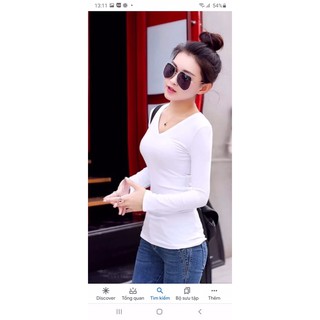 Áo thun nữ tay dài Active, hàng xuất xịn