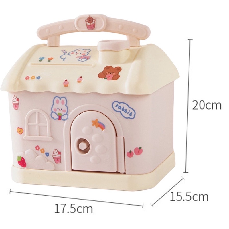 Ống Heo Tiết Kiệm Kiểu Dáng Hoạt Hình Đáng Yêu Dành Cho Bé