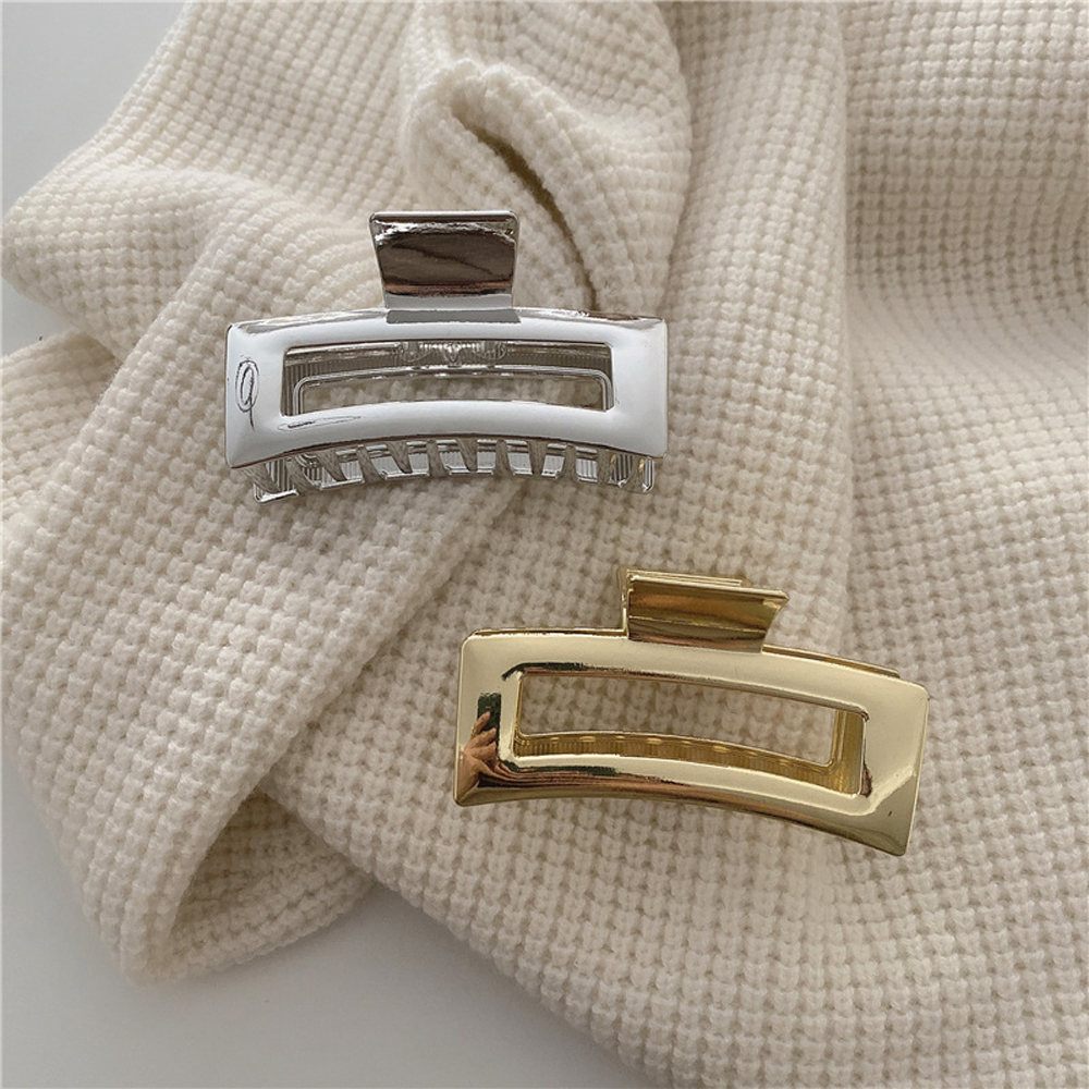 (Hàng Mới Về) Kẹp Tóc Càng Cua Bằng Nhựa Phong Cách Hàn Quốc Cho Nữ