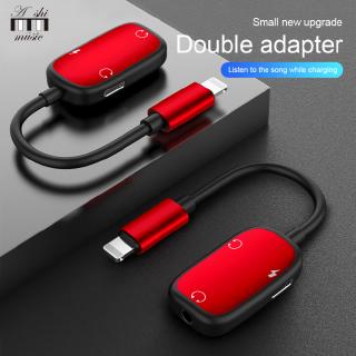 Dây cáp chia cổng sạc và tai nghe 3 trong 1 cho iphone xs x 7 8 plus