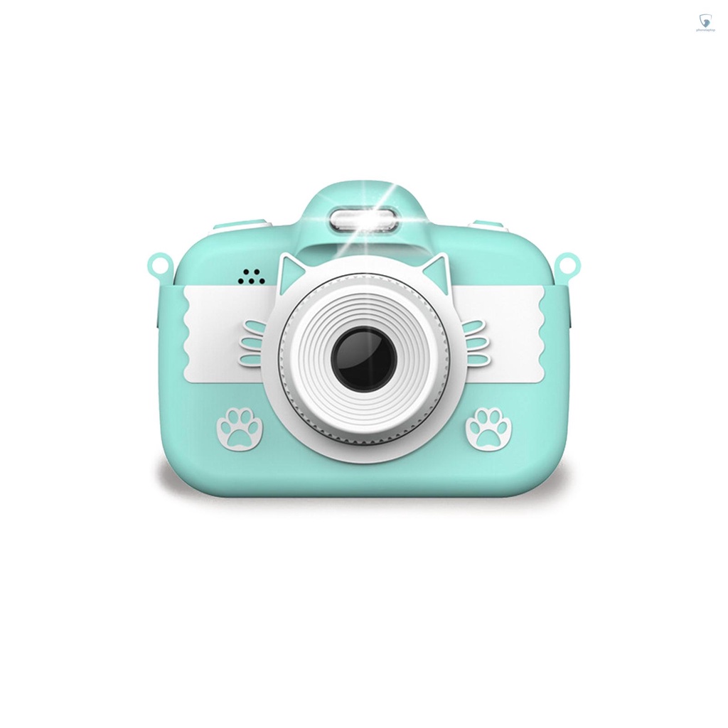 Camera kỹ thuật số 1080P 18MP 3.0 Inch 16GB có thể sạc lại kèm dây đeo thẻ nhớ cho bé | BigBuy360 - bigbuy360.vn