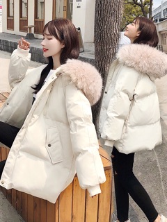 [ORDER] ÁO PHAO CỔ LÔNG 2 màu ĐEN - TRẮNG ❤️❤️❤️