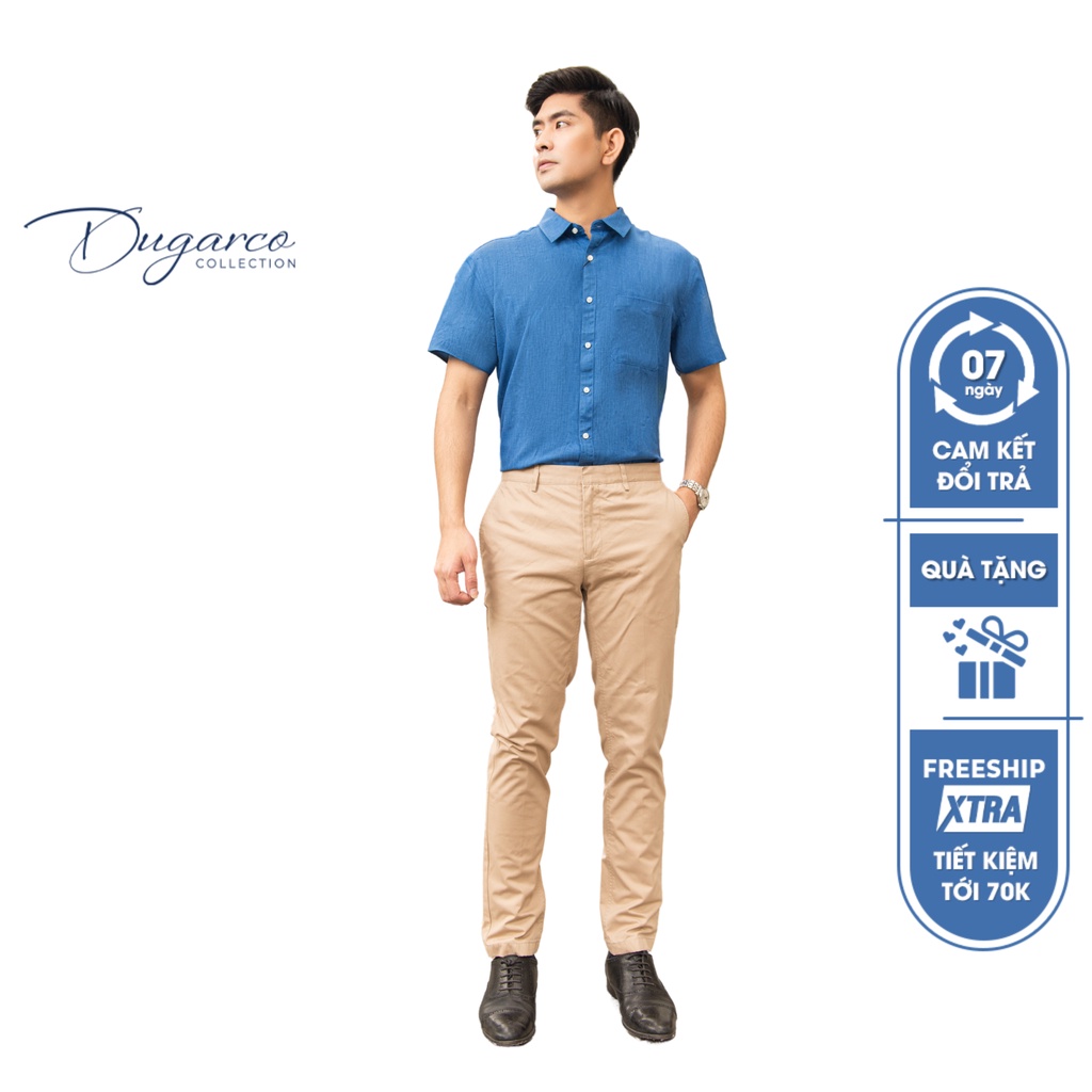 Quần Kaki Dugarco Dài Công Sở Ống Suông Nam 92cm22129