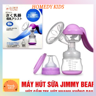 Máy Hút Sữa Bằng Tay Jimmy Bear Nhật, Phòng Chống Tắc Tia Sữa Sau Sinh