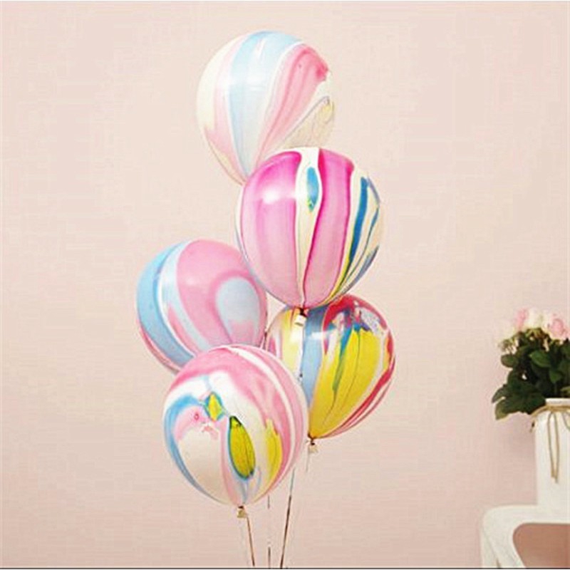 10 Bong bóng cao su mã não 12 inch 3.4gm trang trí tiệc