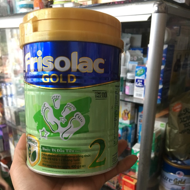 Sữa frisolac gold 2 400g bé từ 6-12 tháng