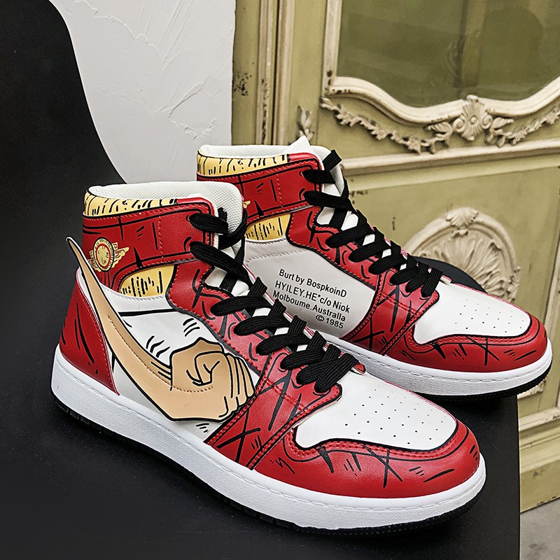 [Mã FAGREEN245 giảm 10% tối đa 30K đơn 99K] D. Luffy / Zoro Cartoon Fashion Classic Anime Sneakers For Men | BigBuy360 - bigbuy360.vn