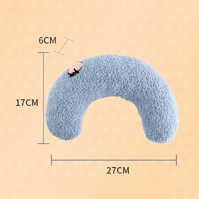 Gối Kê Cổ Chữ U Mềm Mại, Thoải Mái Cho Chó Mèo GC8204 MIAOCAT