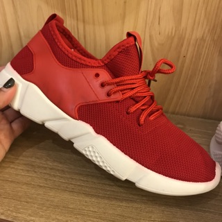 Giày Sneaker Đỏ thời trang nữ màu đỏ