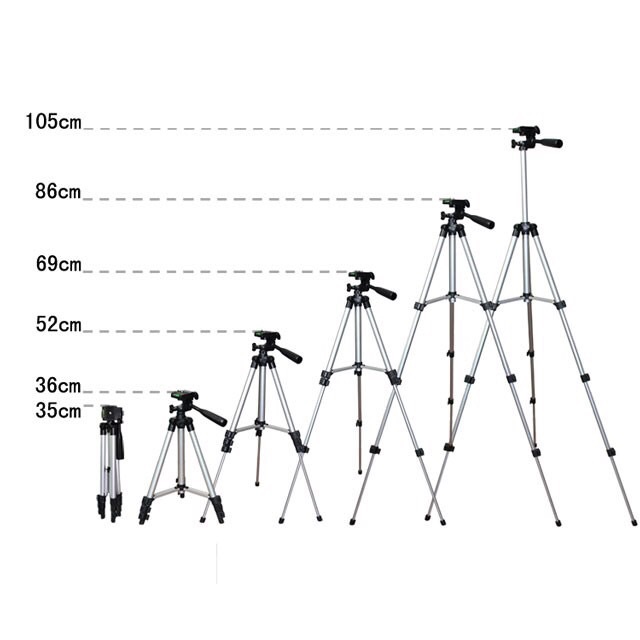 ⚡️FREESHIP HN VÀ HCM⚡️ COMBO GẬY TRIPOD + KẸP MÁY ẢNH + NÚTBLUETOOTH